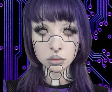 my original cyberpunk girl art
