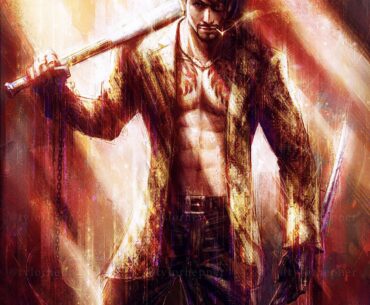 [OC] My New Goro Majima Painting