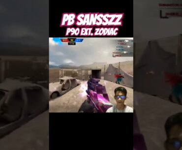 PB SANTAI - P90 EXT. ZODIAC #games #gbassistpointblank #fpsgames #pointblank #gaming #shorts