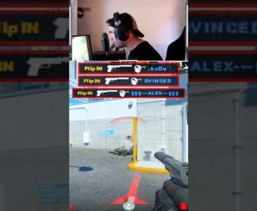 CUANDO SIENTES LA LLAMADA DEL AIM #shorts #flipin #csgo #cs2 #twitch