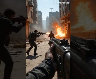 FPS game Made my pix-verse