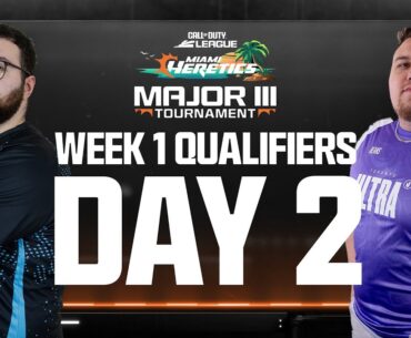 Call of Duty League Major III Qualifiers | Week 1 Day 2