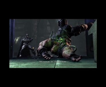 BATMAN DEFEATS BANE ARKHAM ORIGINS #arkhamorigins #batman #brucewayne #darkknight