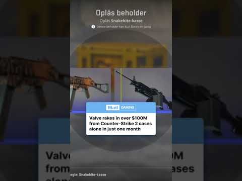 In March 2025, players opened 32 million cases in Counter-Strike 2, earning Valve $82 million. In March 2025, players opened 32 million cases in Counter-Strike 2, earning Valve $82 million.