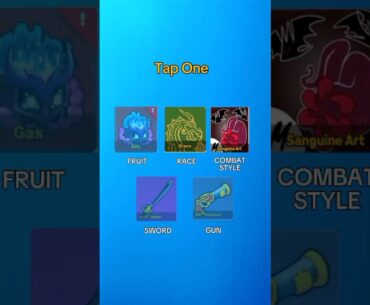 choose this tap one #bloxfruits #fpsgames #bloxfruitsmateriais