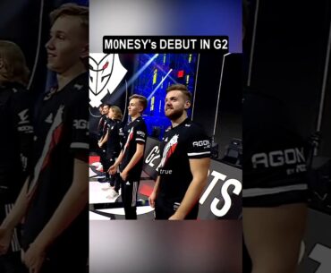 m0nesy's debut in G2 #cs2 #counterstrike #csgo #m0nesy #niko #g2 #falcons #monesy