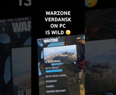 Play Warzone on PC they said #shorts #warzone #verdansk #codwarzone #pcgaming #gaming #bo6 #gamer