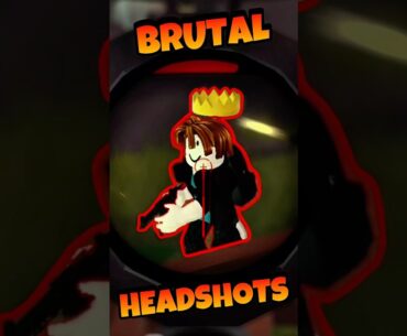 MOST BRUTAL HEADSHOTS YOU’LL FIND IN ROBLOX #roblox #fps #fpsgames #gungame