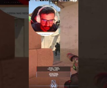 CS2 TÁ QUEBRADO? TREINO DE MIRA DO COLDZERA #csgo #queota #headshot #shorts #cs2