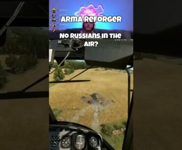 Arma Reforger no Russian helicopters flying! #gaming #armareforger #armagameplay #helicopter #fps