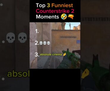 Top 3 Funniest Counter-Strike 2 Moments That Made Everyone Lose It 💀🎯 #cs2 #funnyshorts #cs2clips