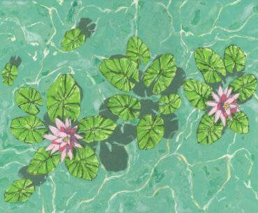 Painted Anubis lilies