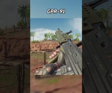 COD BO6 - GPR-91 Reload Animations #callofduty #callofdutyblackops6 #fps #games #l85a1 #gpr91