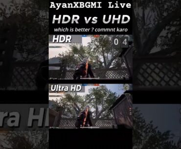 BGMIx UltaHd vs HDR reality Profomens High FPS #gaming #games #bgmi #gamer #lowenddevicepocox3pro