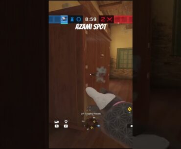 AMAZING AZAMI SPOT #fps #gaming #r6 #r6siege #rainbowsix #games #r6s #rainbowsixsiege