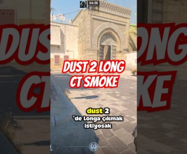 Dust 2’de Long’a Çıkarken Bu Smoke’u Kullan! 🔥  #cs2 #csgo #counterstrike