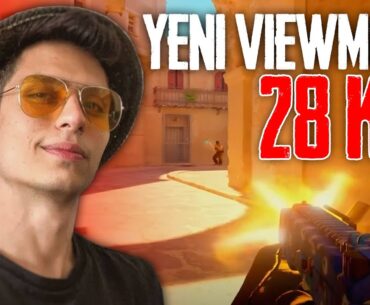 RİP YENİ VIEWMODEL İLE FACEIT'TE 28 VURUYOR! (Counter-Strike 2)