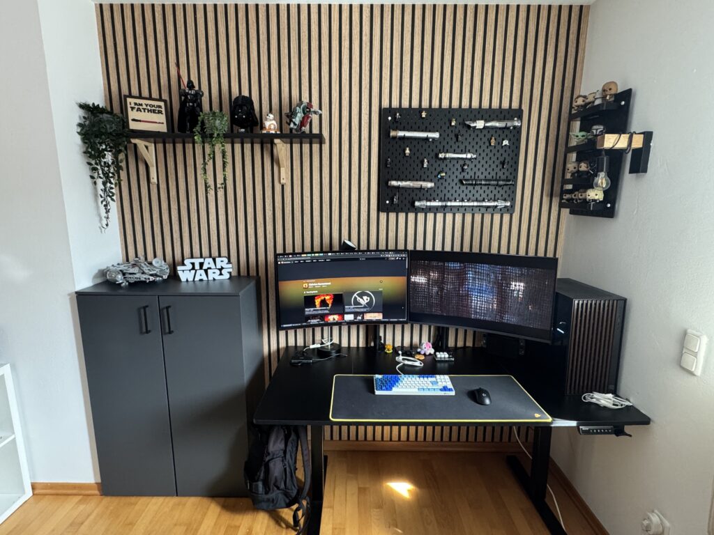 Finally finished my battlestation/WfH