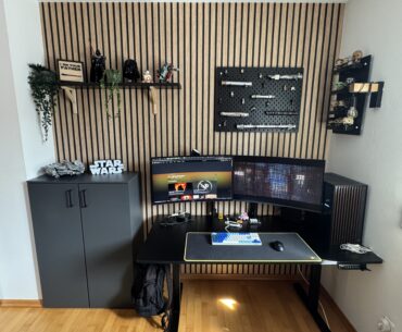 Finally finished my battlestation/WfH