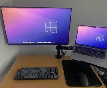 my minimal dorm setup 🌱