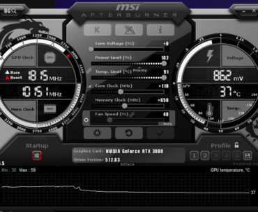 Games keep crashing after MSI Afterburner Overclock