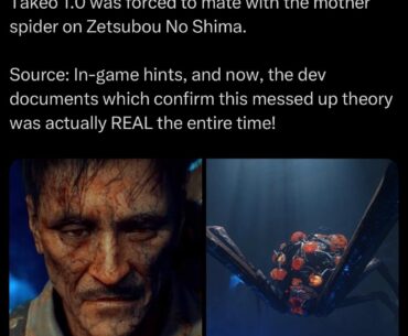 I never got into the lore but wtf