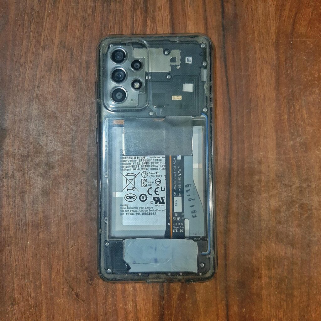 Can I use my phone like this? The plastic back cover came off. I put on a transparent silicone case