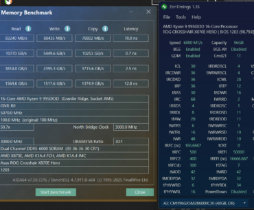 9950x3D Ram tuning