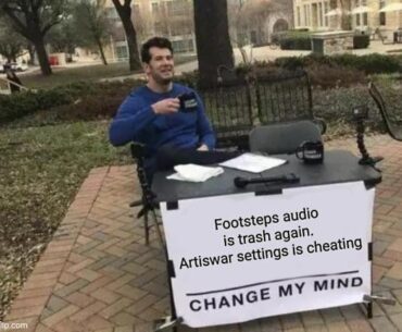 I'm just kidding. You will not change my mind