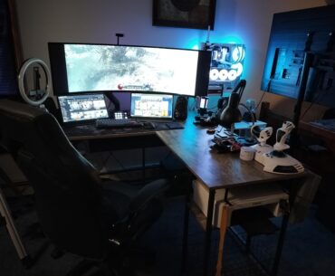 My get away from reality for a few hours setup.