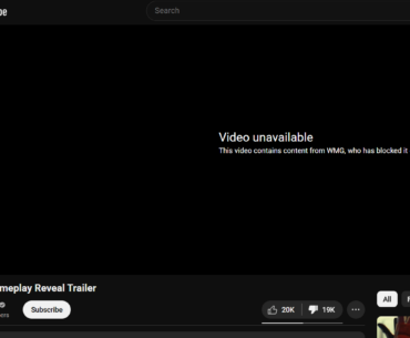 Marathon Gameplay Reveal Trailer got copyright blocked