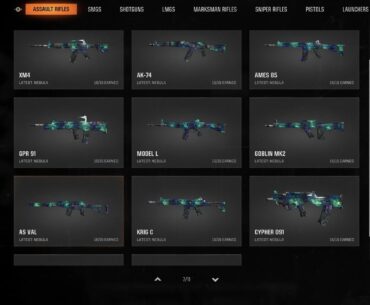 I unlocked Nebula on all weapons ✌🏻