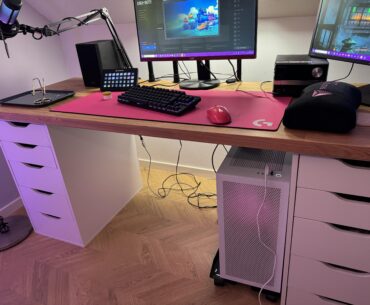 How do you secure your "tabletop"?