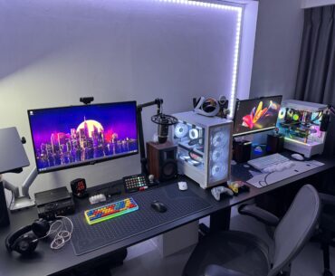 His and Hers setup