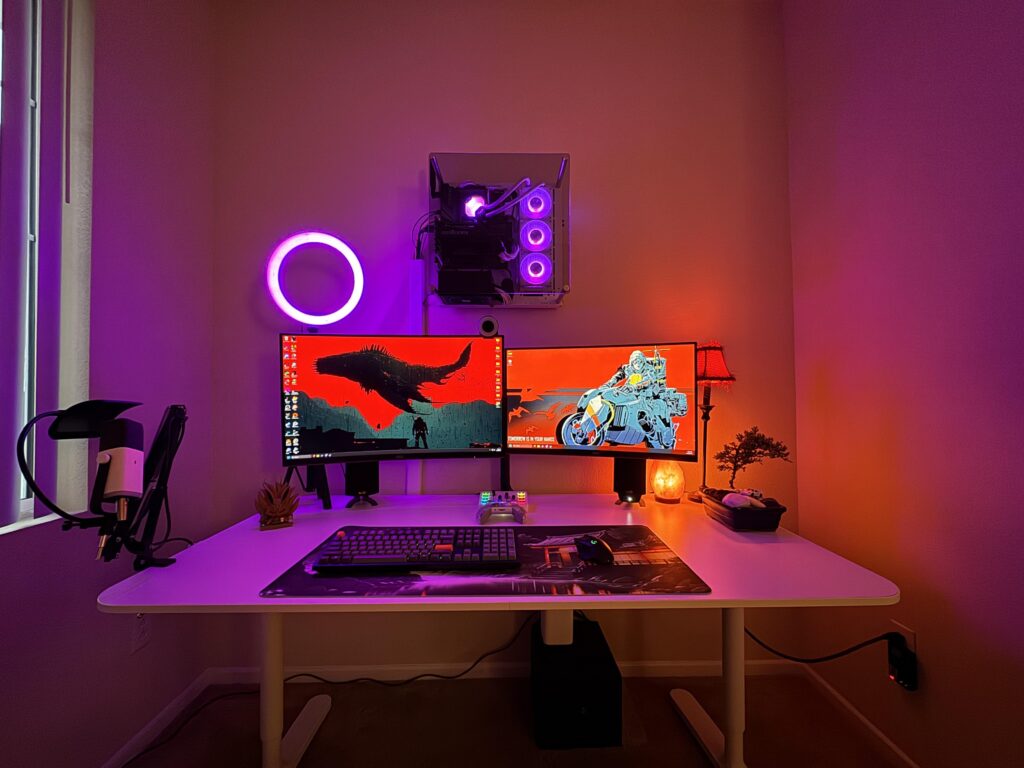 Mounted my pc on the wall