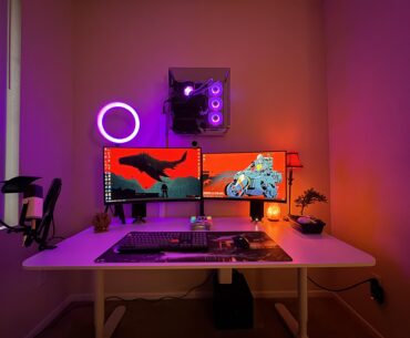 Mounted my pc on the wall