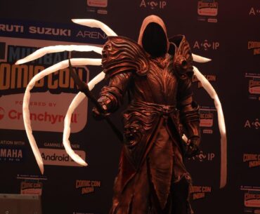 Won the Cosplay Championship at Comic Con India with my cosplay from Diablo VI.