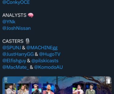IEM Melbourne Talent Lineup
