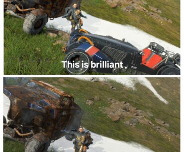 Recreated a meme... (death stranding)
