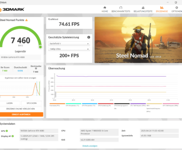 Steel Nomad on RTX 4080 and 576.15