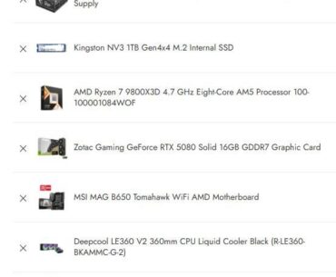1st time building my own gaming PC