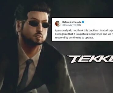 Katsuhiro Harada acknowledges that the backlash to the Season 2 patch for Tekken 8 was not at all unjustified