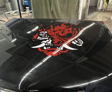 A custom hood made at my TS by a student