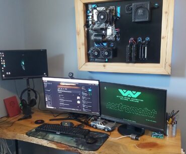 First attempt at an open style/ wall case