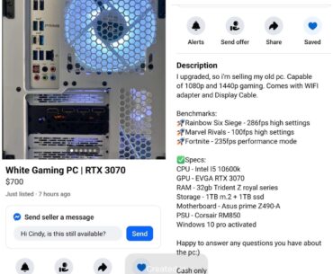 Buying used pc