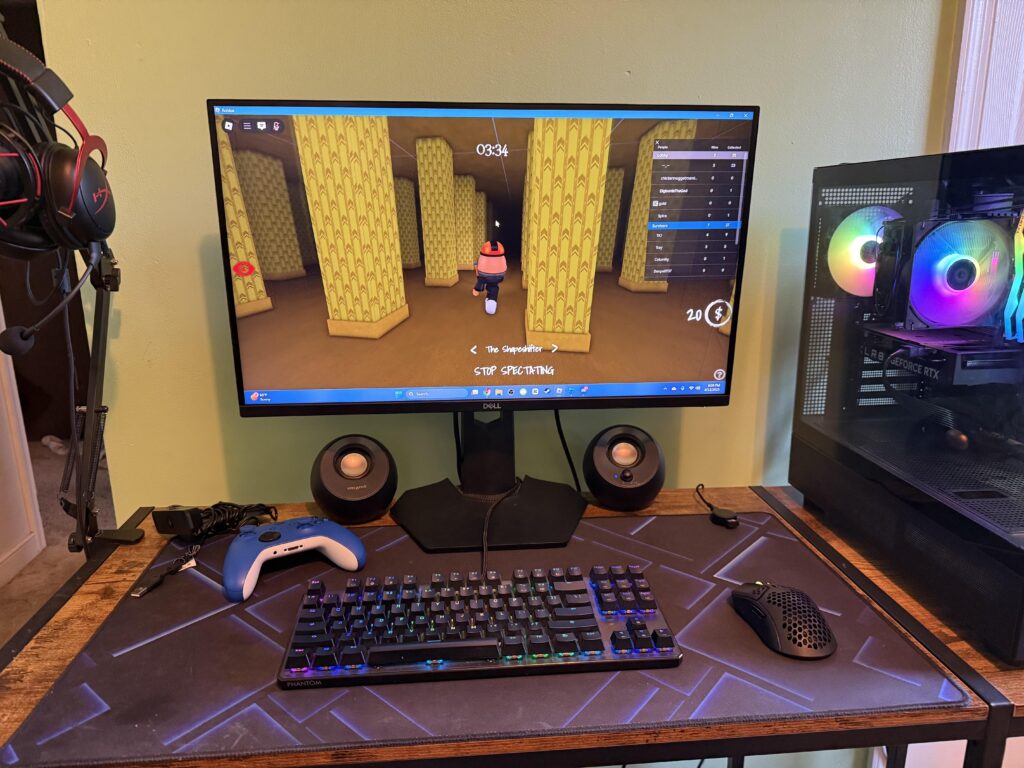 Here’s my setup currently