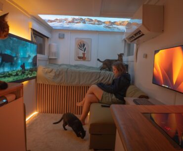Nighttime Update on Our Van Setup (Sorry for Posting Twice in One Day! :))