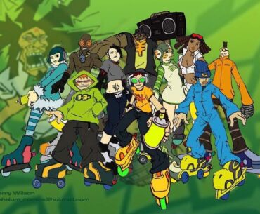 Hear me out - Jet Grind Radio Franchise is Neo-Cyberpunk