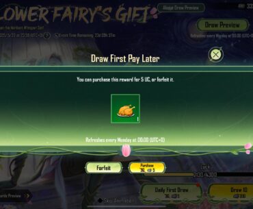 Flower Fairy's Gift draw
