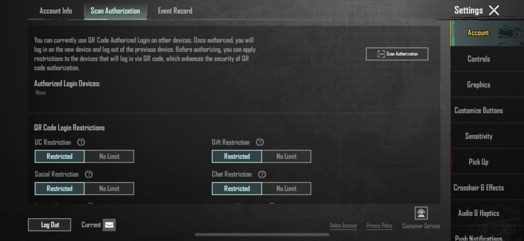 Can someone buy uc entering with QR Code?